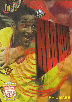 Phil Babb Liverpool 1998 Futera Fans' Selection #86